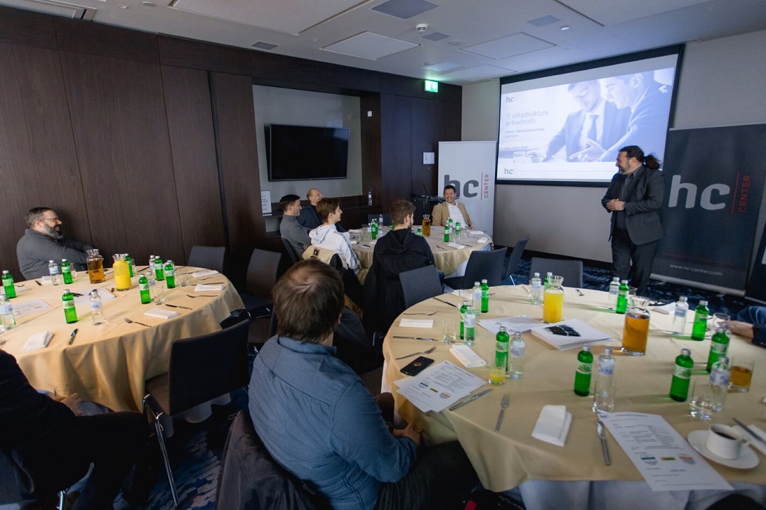 La société de transport Nomago a rejoint Pošta Slovenije lors de l'événement pour présenter son adaptation de Simplivity. Crédit photo - HC Center