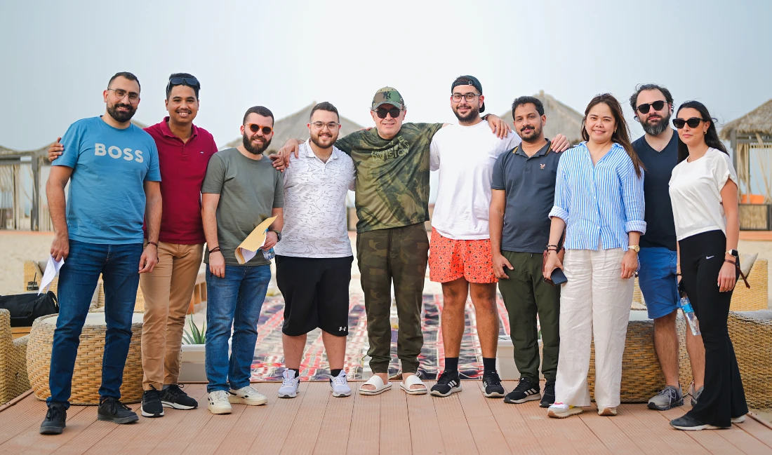 MDS East Gulf colleagues conquer major sandstorm en route to team-building session at the coast